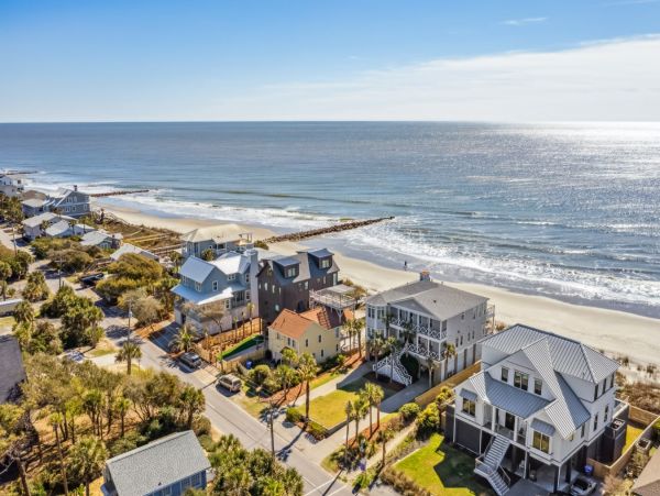 Oceanfront Six Bedroom Vacation Rental Home in Folly Beach