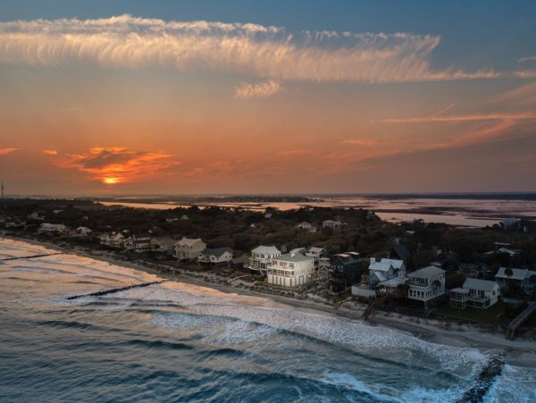 Oceanfront Six Bedroom Vacation Rental Home in Folly Beach