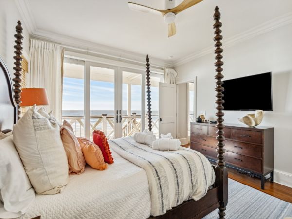 Oceanfront Six Bedroom Vacation Rental Home in Folly Beach