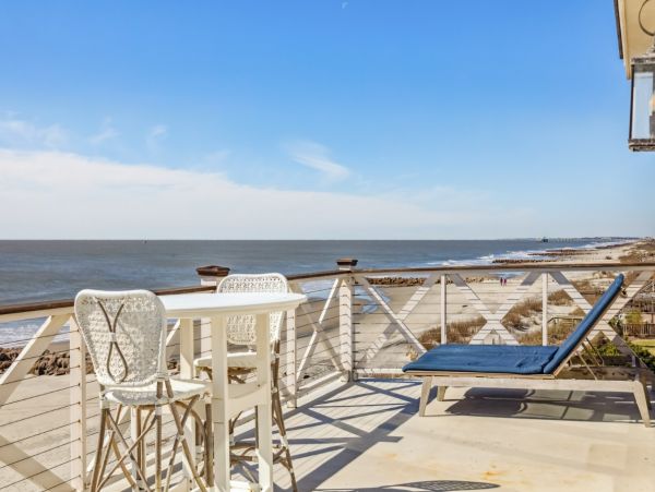 Oceanfront Six Bedroom Vacation Rental Home in Folly Beach