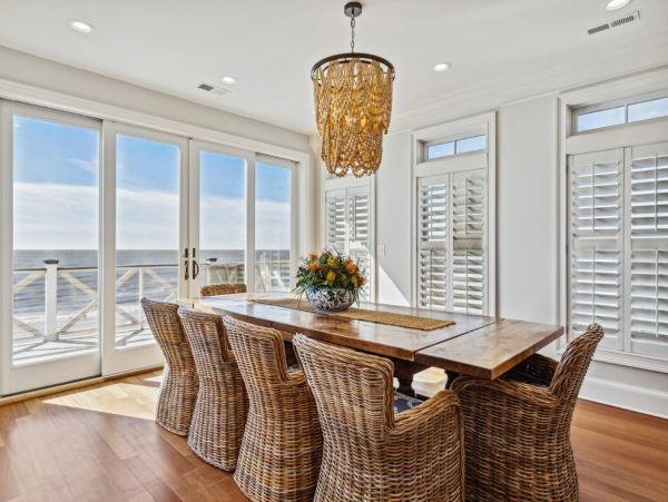 Oceanfront Six Bedroom Vacation Rental Home in Folly Beach