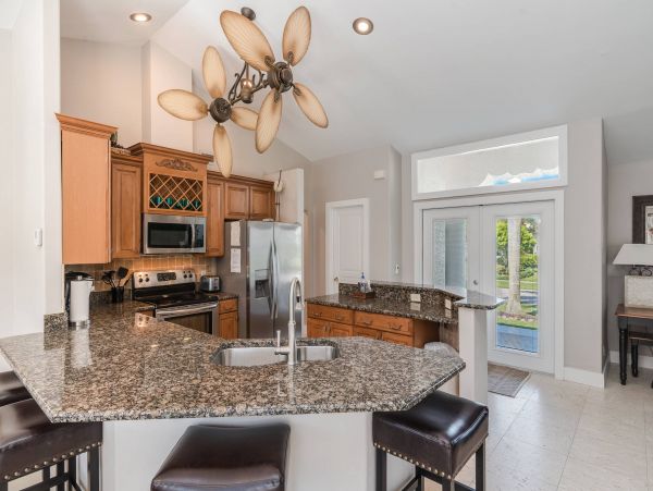 Marco Island 3 Bedroom Canal Front Home with Dock and Pool