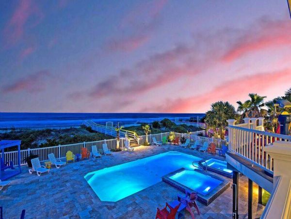 Oceanfront Isle of Palms Vacation Home Sleeps Twenty Guests