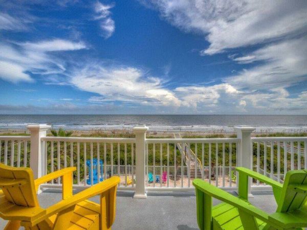 Oceanfront Isle of Palms Vacation Home Sleeps Twenty Guests