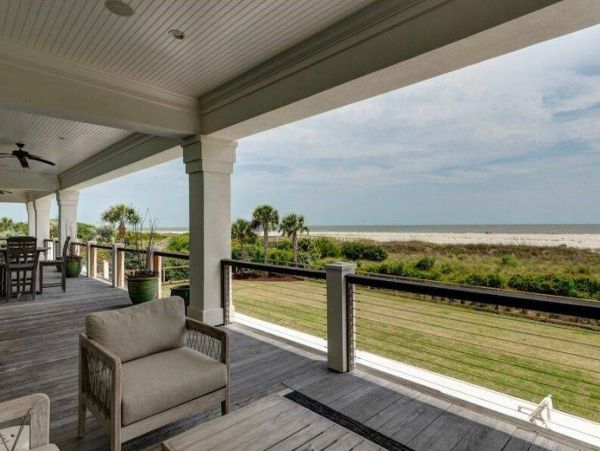 Oceanfront Luxury Vacation Home in Isle of Palms with Private Pool