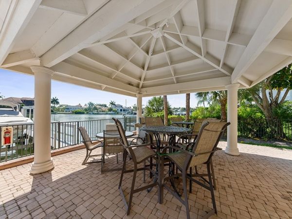 Expansive balcony overlooking the Bay and Gulf