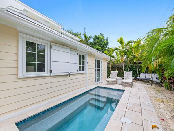 Four Bedroom Duplex Together Steps From The Beach With Private Pool