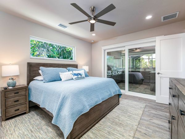 Walk to Beach Three Bedroom Vacation Home