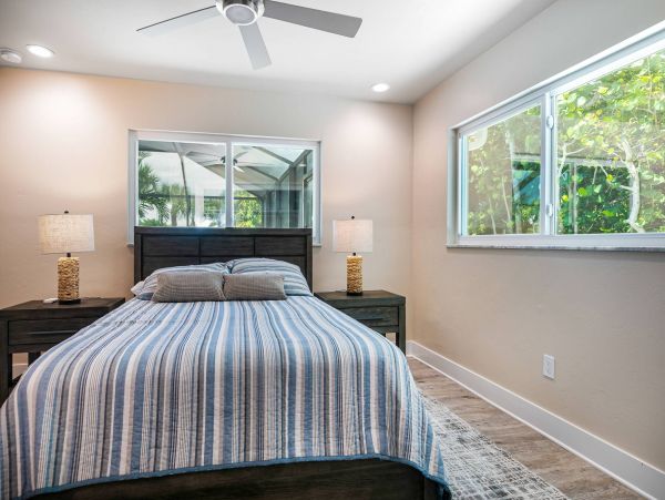 Walk to Beach Three Bedroom Vacation Home