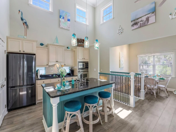 Luxury Coastal Retreat with Private Pool in Holmes Beach