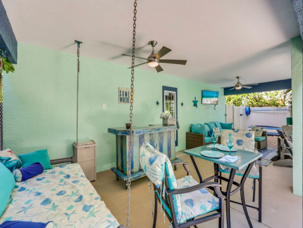 Luxury Coastal Retreat with Private Pool in Holmes Beach
