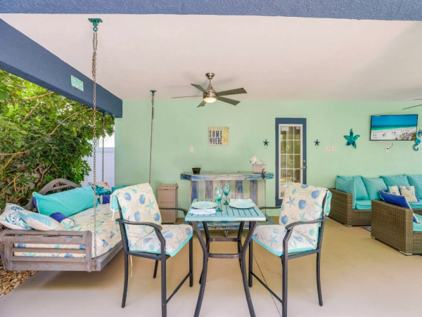 Luxury Coastal Retreat with Private Pool in Holmes Beach