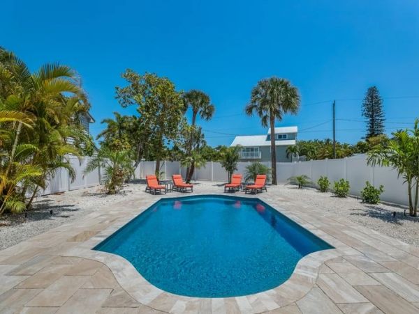Anna Maria Three Bedroom Vacation Rental Home with Pool