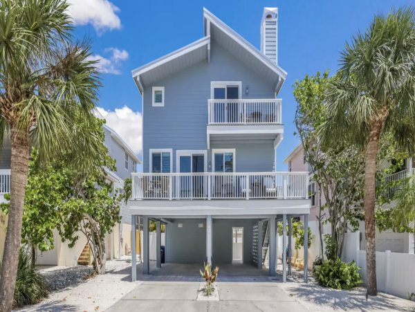 Anna Maria Three Bedroom Vacation Rental Home with Pool