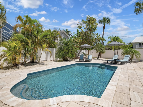 Anna Maria Three Bedroom Vacation Rental Home with Pool