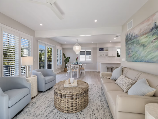 Anna Maria Three Bedroom Vacation Rental Home with Pool