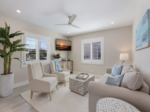 Anna Maria Three Bedroom Vacation Rental Home with Pool