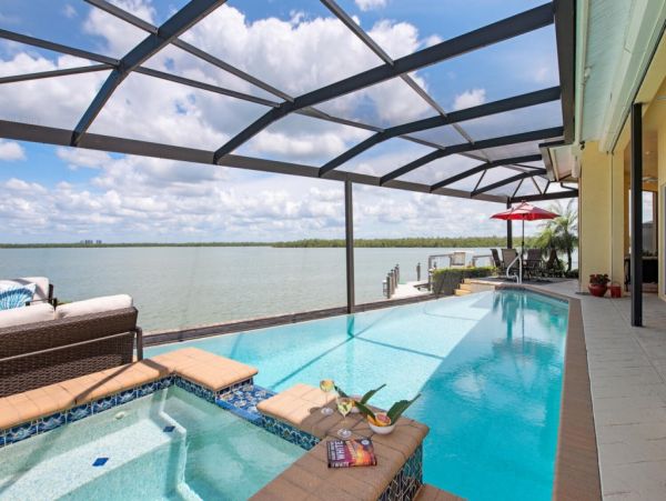 Marco Island Vacation Pool Home Four Bedroom