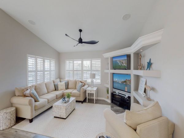 Walk to Beach Marco Island Vacation Pool Home Four Bedroom