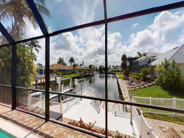 Walk to Beach Marco Island Vacation Pool Home Four Bedroom