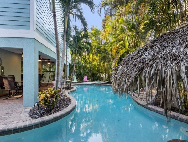 6-Bedroom Anna Maria Island Retreat with Private Pool Right by the Beach