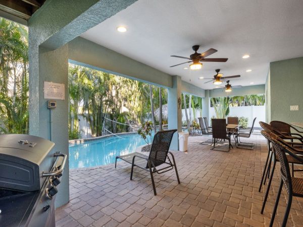6-Bedroom Anna Maria Island Retreat with Private Pool Right by the Beach