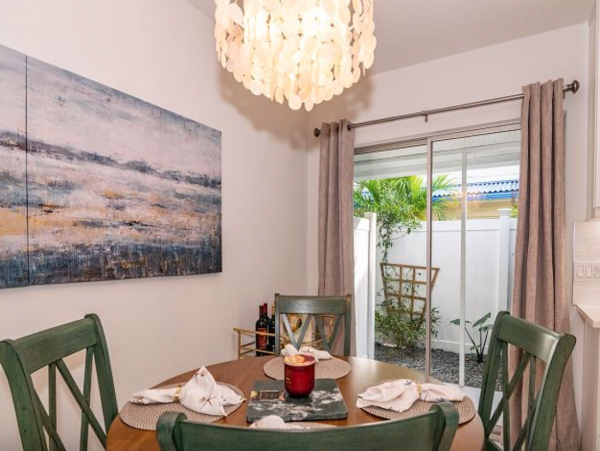 Cute one bedroom duplex steps to beach