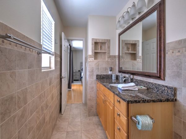 Three bedroom Private Home with Salt Water Pool