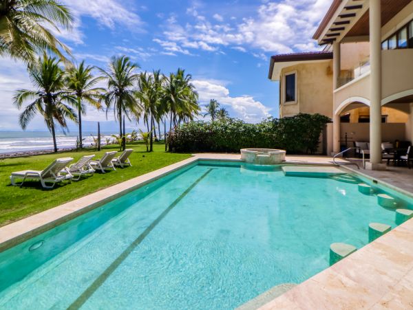 Beachfront 4 Bedroom Home with Private Pool