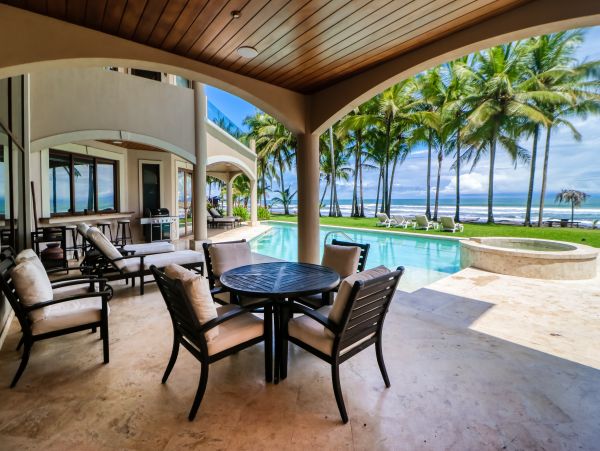 Beachfront 4 Bedroom Home with Private Pool