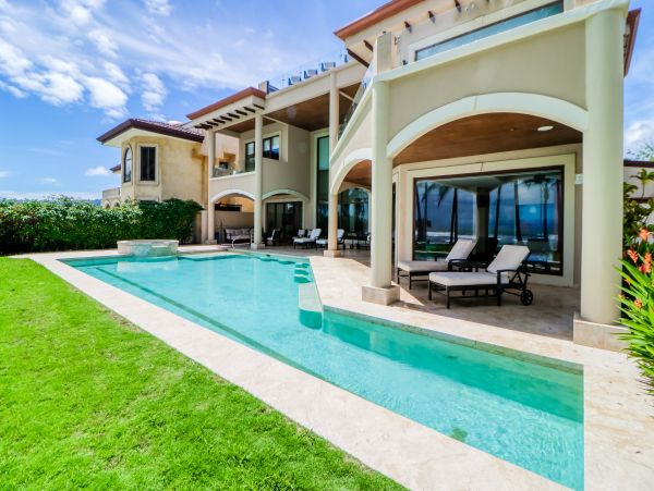 Beachfront 4 Bedroom Home with Private Pool