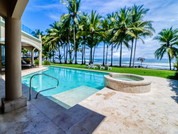 Beachfront 4 Bedroom Home with Private Pool