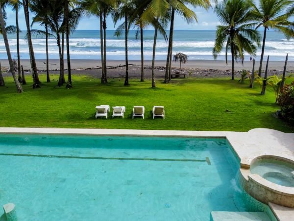 Beachfront 4 Bedroom Home with Private Pool