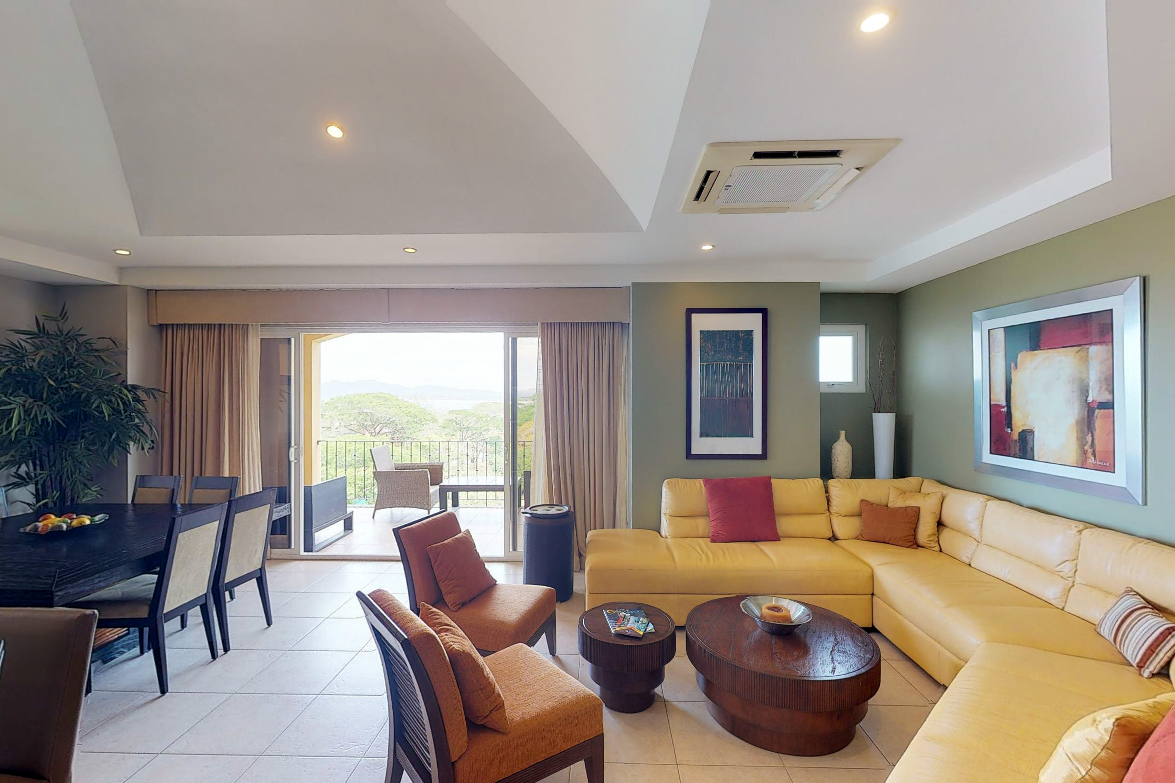 Ocean View Three Bedroom Penthouse in Playa Langosta