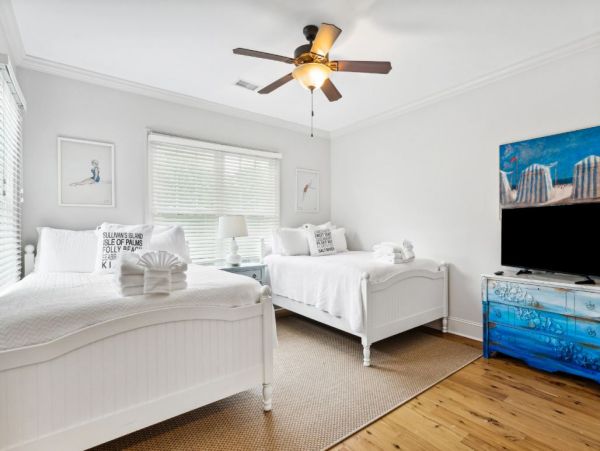 Luxury Isle of Palms Vacation Rental with Pool & Dual Master Suites