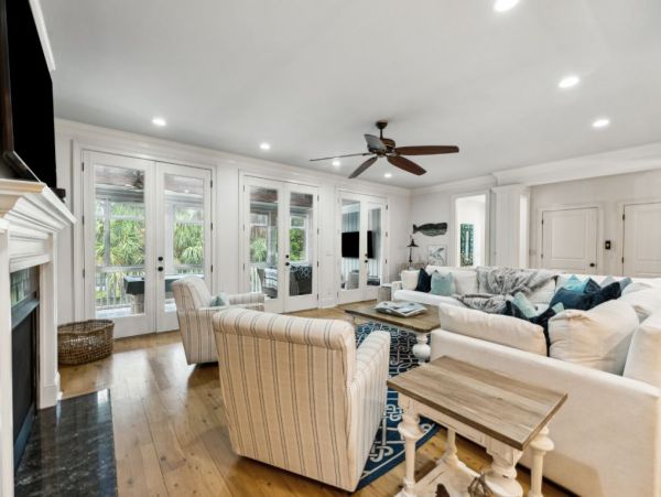 Luxury Isle of Palms Vacation Rental with Pool & Dual Master Suites