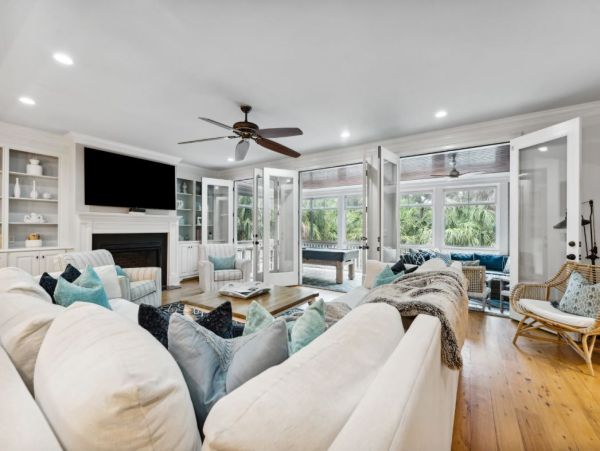 Luxury Isle of Palms Vacation Rental with Pool & Dual Master Suites