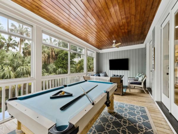 Luxury Isle of Palms Vacation Rental with Pool & Dual Master Suites