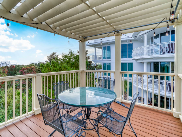 Three story home with 3 bedrooms and one block to the beach