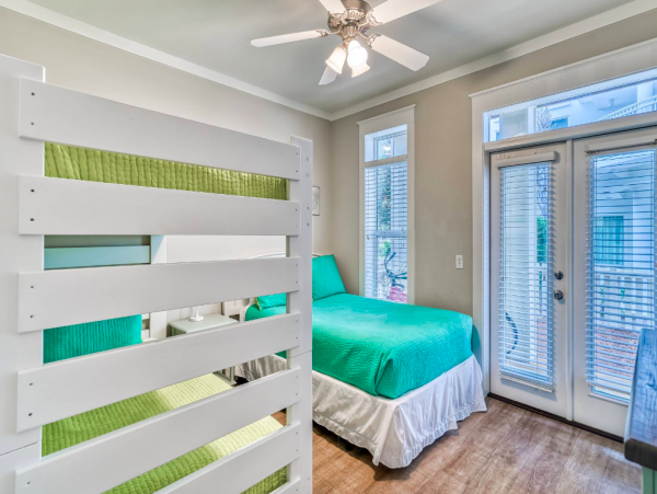 Three story home with 3 bedrooms and one block to the beach