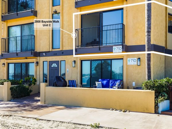 Mission Beach stunning views oceanfront condo.