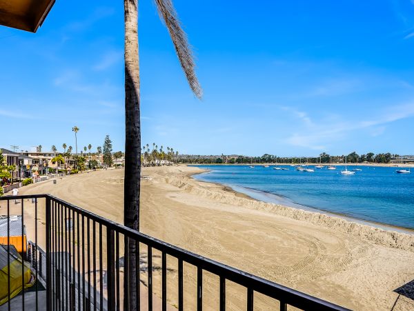 Mission Beach stunning views oceanfront condo.
