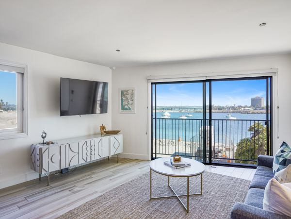 Mission Beach stunning views oceanfront condo.
