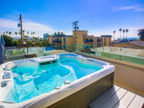 Water Views Mission Beach Vacation Home Sleeps Ten Guests