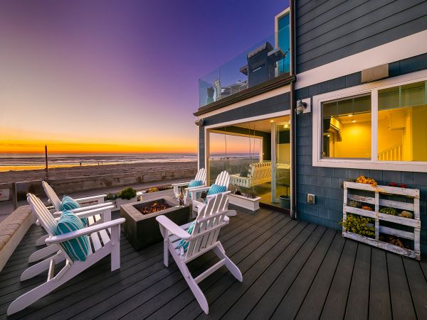 Mission Beach Vacation Home Three Bedroom Beach Front