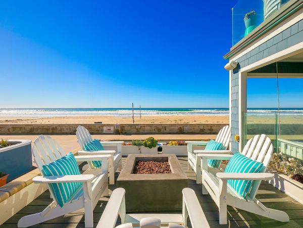 Mission Beach Vacation Home Three Bedroom Beach Front