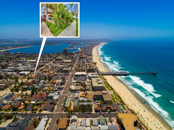 Mission Beach And Pacific Beach Home 1021567