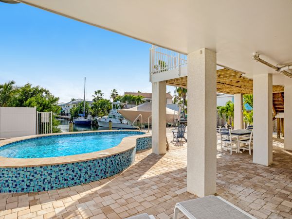 Canal Views Home With A Private Pool