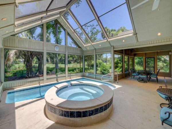 Hilton Head Vacation Pool Home Four Bedroom