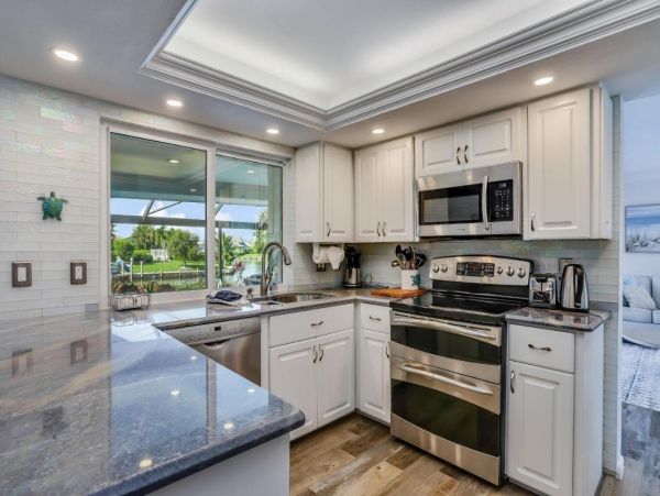 Marco Island Waterfront 3 Bedroom Home with Pool, Spa & Dock
